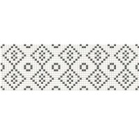 Настенный декор Opoczno Black and White Mosaic 25x75 (шт)