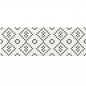 Настенный декор Opoczno Black and White Mosaic 25x75 (шт)