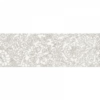 Настенный декор Opoczno Pret-a-Porter White Inserto Flower 25x75 (шт)