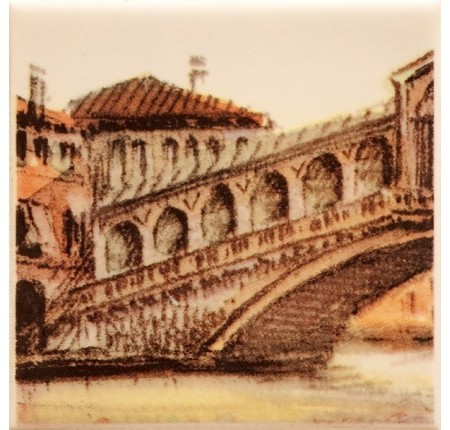 Декор настенный Atem Parma Sity Bridge 1 B 100x100 (шт)