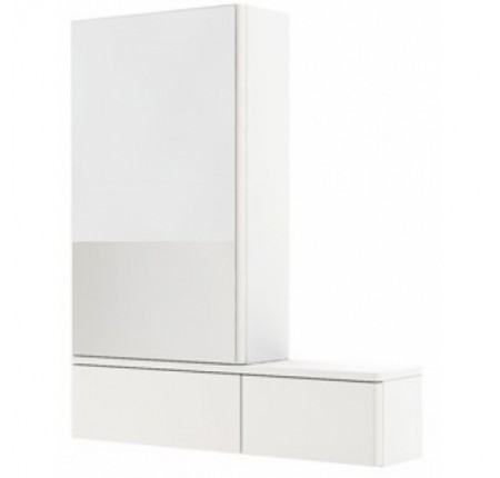 Шкафчик с зеркалом Kolo Nova Pro 88432 70,8x85x17,6 см белый глянец