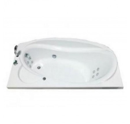 Гидромассажная ванна Devit Prestige Base 17021124А L / R + аэро + светодиодная подсветка