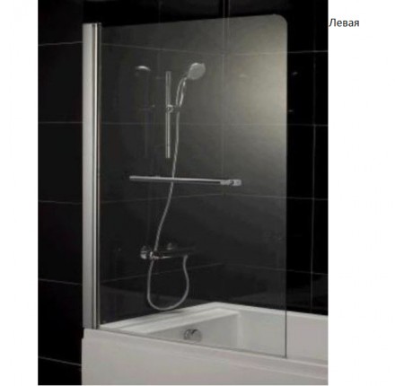Шторка для ванны Eger 599-02 Grey L/R 800x1500мм
