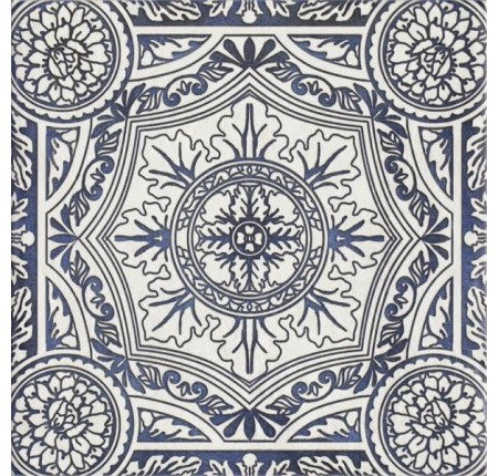 Плитка настенная Paradyz Sevilla Azul Gres Szkl. Struktura Dekor E 19,8x19,8 (м.кв)