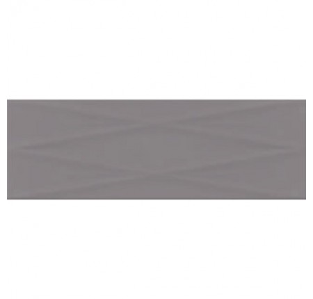 Плитка настенная Opoczno Dark Grey Lines Structure Glossy 25x75 (м.кв)