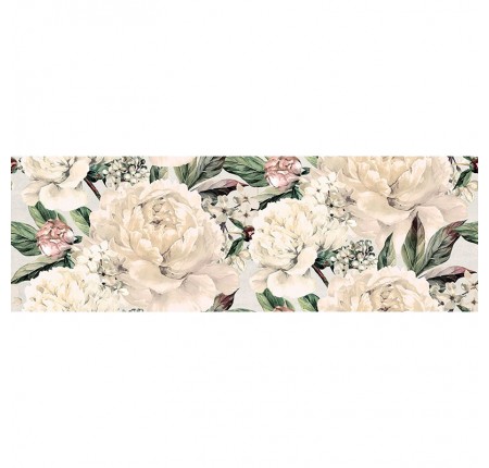 Плитка настенная Cersanit Gracia White Flower Satin 20x60 (м.кв)