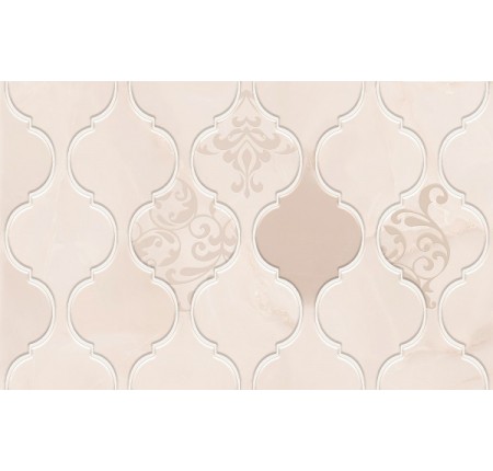 Плитка настенная Golden Tile Fragolino арабески 25x40 (м.кв)