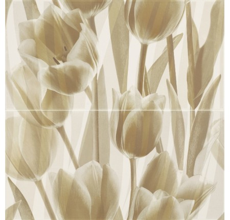 Панно Paradyz Coraline Panel Tulipany 60x60 (компл 2 шт)