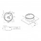 Мойка для кухни Lidz 510-D 0.8мм Micro Decor (180)