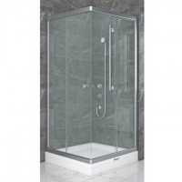Душова кабіна Shower Showart Titan 90x90x180 STN 5мм без піддону