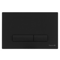 Кнопка смыва Imprese i9040ВOLIpure PANI Black Soft Touch