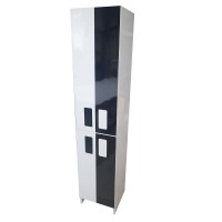 Шкаф-пенал пластиковый, напольный TOKIO c HPL 3103 gloss 60 см