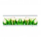 Тумба Mikola-M Eco Green light Тюльпаны с умывальником CERSANIT Cersania 50см