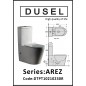 Унитаз-компакт Dusel Arez DTPT10210230R, сиденье Slim Soft Close