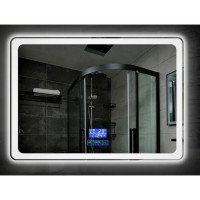 Зеркало Dusel DE-M3051 75x100см с часами и Bluetooth 630517